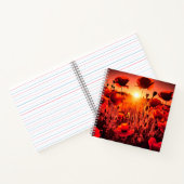 Mohn im Gegenlicht Notitieboek (Binnen)