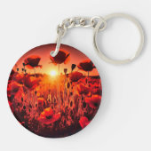  Mohn im Gegenlicht Sleutelhanger (Achterkant)