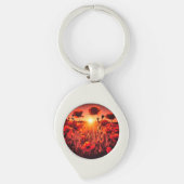  Mohn im Gegenlicht Sleutelhanger (Voorkant)