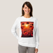 Mohn im Gegenlicht T-shirt (Voorkant volledig)