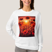Mohn im Gegenlicht T-shirt (Voorkant)
