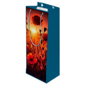 Mohn im Gegenlicht Wijn Cadeautas (Achterkant Gekanteld)