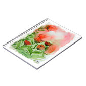 Mohnblumen Aquarell - Notitieboek (Linkerzijde)