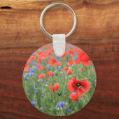 Mohnblumen Sleutelhanger (Voorkant)