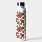 Mohnblumen Waterfles (Links)