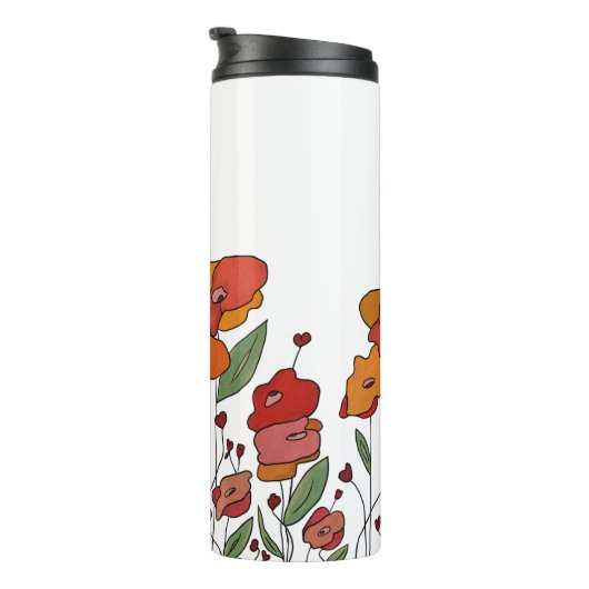 Mohnborte  thermosbeker (Geroteerd rechts)