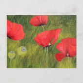 Mohnfeld Briefkaart (Voorkant)
