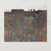 Mohnfeld, Gustav Klimt Briefkaart (Voorkant)