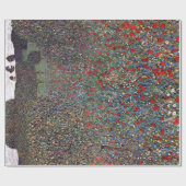 Mohnfeld, Gustav Klimt Cadeaupapier (Vlak)