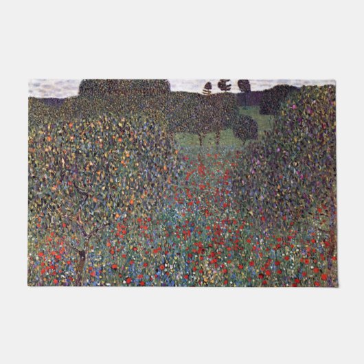 Mohnfeld, Gustav Klimt Deurmat (Voorkant)