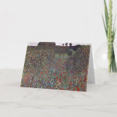 Mohnfeld, Gustav Klimt Kaart (Voorkant)