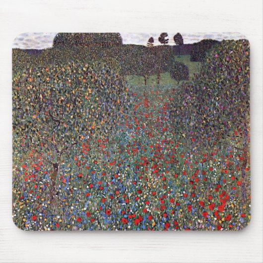 Mohnfeld, Gustav Klimt Muismat (Voorkant)