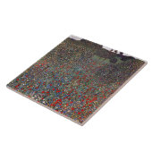 Mohnfeld, Gustav Klimt Tegeltje (Zijkant)