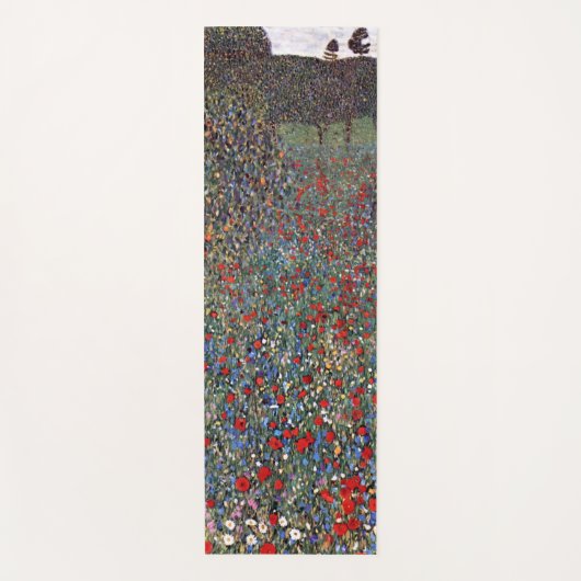 Mohnfeld, Gustav Klimt Yogamat (Voorkant)
