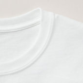 MOHS hardheid T-shirt (Detail - nek (in wit))