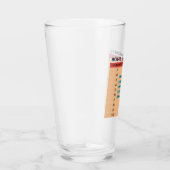 Mohs-schaal van minerale hardheid glas (Rechts)