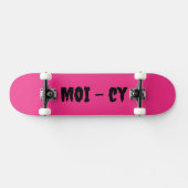 MOI - cy Komplettboard Pink Persoonlijk Skateboard (Horizontaal)