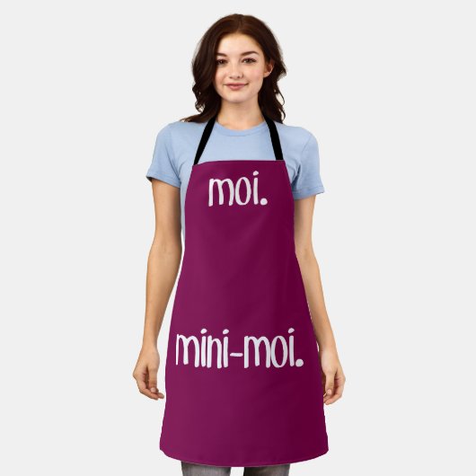 Moi en Mini-Moi Schort (Gedragen)