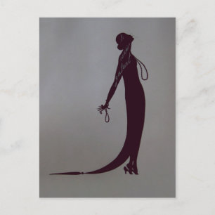 Moi Mode Bord ~ Briefkaart Franse Vintage