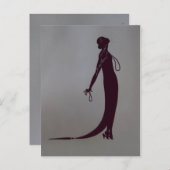 Moi Mode Bord ~ Briefkaart Franse Vintage (Voorkant / Achterkant)