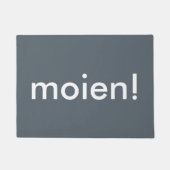 Moien. Doormat Deurmat (Voorkant)