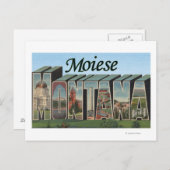 Moiese, Montana Briefkaart (Voorkant / Achterkant)