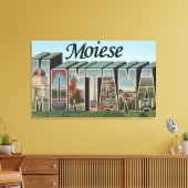 Moiese, Montana Canvas Afdruk (Insitu (Woonkamer))