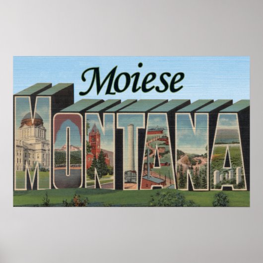 Moiese, Montana Poster (Voorkant)