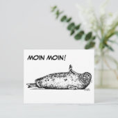 MOIN MOIN MOIN! BRIEFKAART (Staand voorkant)
