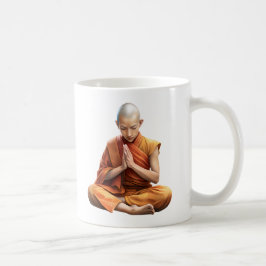 Moine Zen Méditation Koffiemok
