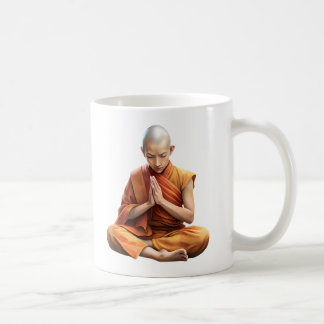 Moine Zen Méditation Koffiemok