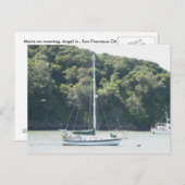 Moira over aanmeren, Angel Island, San Francisco Briefkaart (Voorkant / Achterkant)