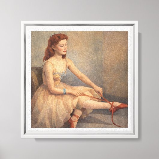 Moira Shearer Canvas Afdruk (Voorkant)