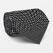 Moire Checkers door Kenneth Yoncich Stropdas (Opgerold)