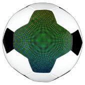 Moire Checkers door Kenneth Yoncich Voetbal (Gedraaid)