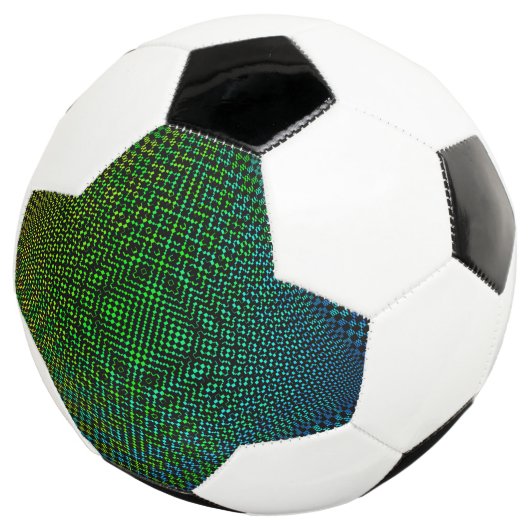 Moire Checkers door Kenneth Yoncich Voetbal (Drie kwart)