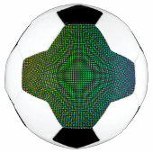 Moire Checkers door Kenneth Yoncich Voetbal (Voorkant)