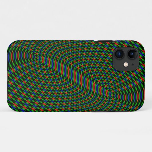 Moire Pattern iPhone 5 Hoesje (Achterkant (horizontaal))