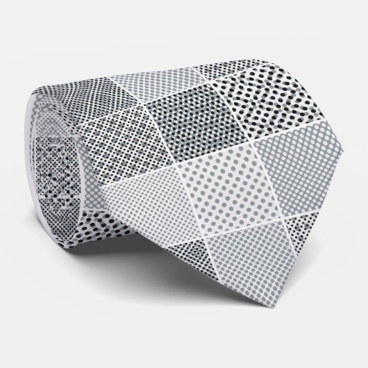 Moire Pattern stropdas (Opgerold)