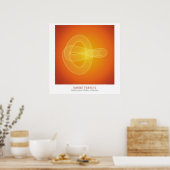Moire Trefoil Poster (Keuken)