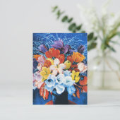 Moise Kisling, Boeket Tulpen, Briefkaart (Staand voorkant)