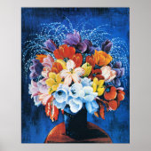 Moise Kisling, Boeket Tulpen, Poster (Voorkant)