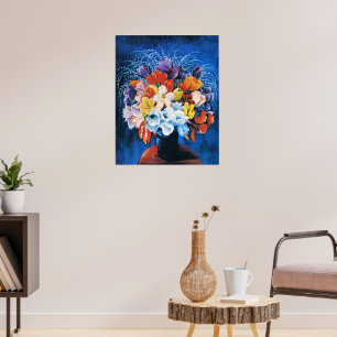 Moise Kisling, Boeket Tulpen, Poster
