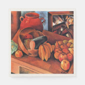 Moise Kisling, Stilleven met fruit, Servet (Voorkant)