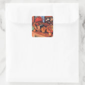Moise Kisling, Stilleven met fruit, Vierkante Sticker (Tas)