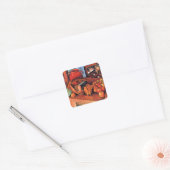 Moise Kisling, Stilleven met fruit, Vierkante Sticker (Envelop)