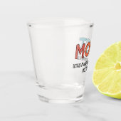 Moist Funny Gezegde Moist Humor Funny Gifts Shot Glas (Links)