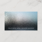 Moist Window, Windows Cleaner, Cleaner Service Visitekaartje (Voorkant)