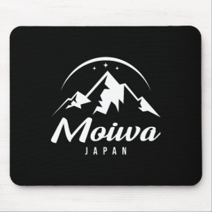 Moiwa Japan Ski Resort Skiën Snowboarden Muismat