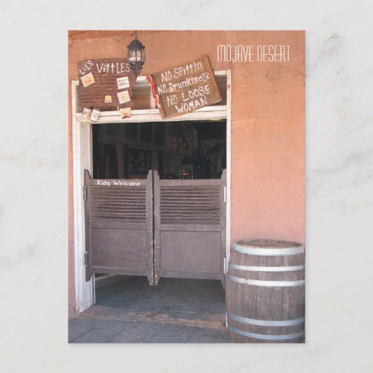 Mojave Desert - Briefkaart! Briefkaart (Voorkant)